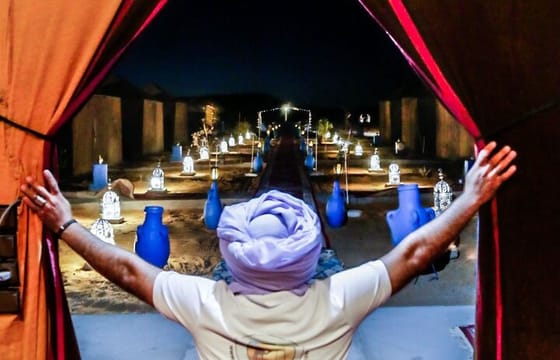 Night In Erg chebbi Desert Departing From Erfoud, Camel Trekking