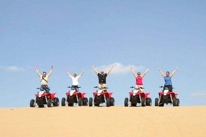 AِTV Quad Sunset Safari &amp; Camel Ride With Transfer - Hurghada