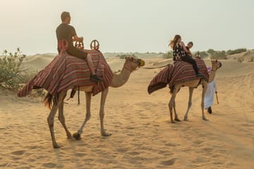 Desert Buggy Adventure with Camel Ride and Sandboarding in Sharjah