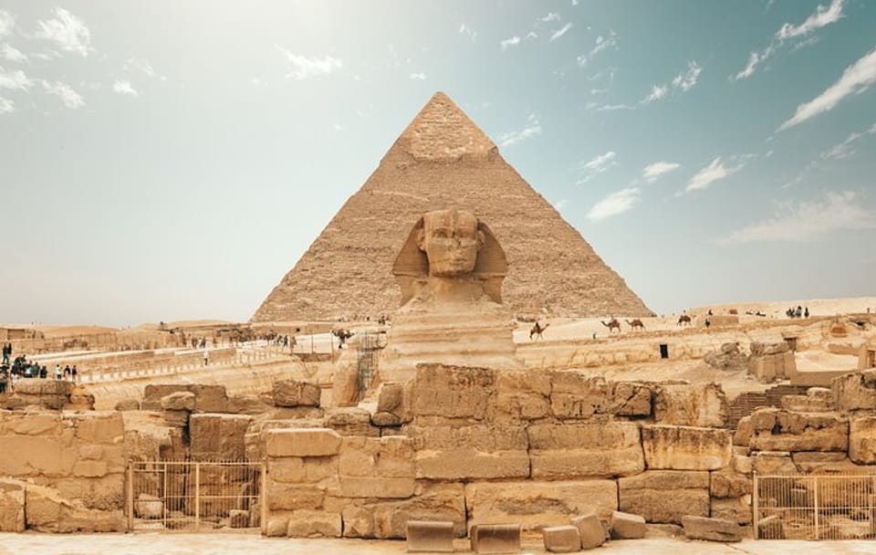 Giza Inside Great Pyramid, Sphinx & Saqqara with Serapeum Tour