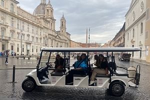 Private golf-cart tour in Rome 
