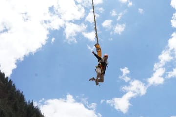 Slingshot Launch Adventure in Cusco, Peru