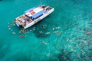 Catamaran Party Cruise and Snorkeling from Montego Bay