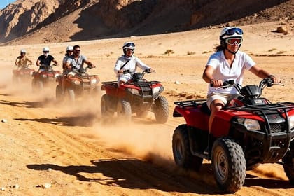 Private VIP Quad Bike Adventure in Sharm El Sheikh