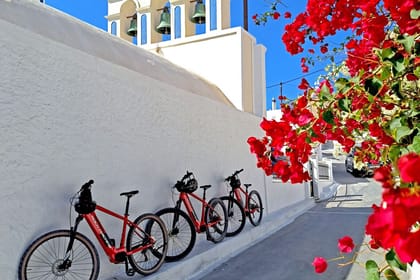 e-Bike Santorini Tour: Morning or Sunset