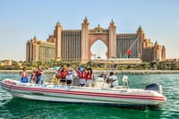 Get the perfect picture of Atlantis, The Palm as your Dubai Speedboat cruise aboard the LOVE BOATS circles the iconic resort!