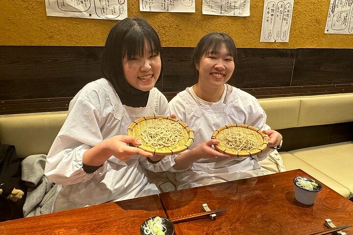 Making and Tasting Japanese Soba Session in Tokyo