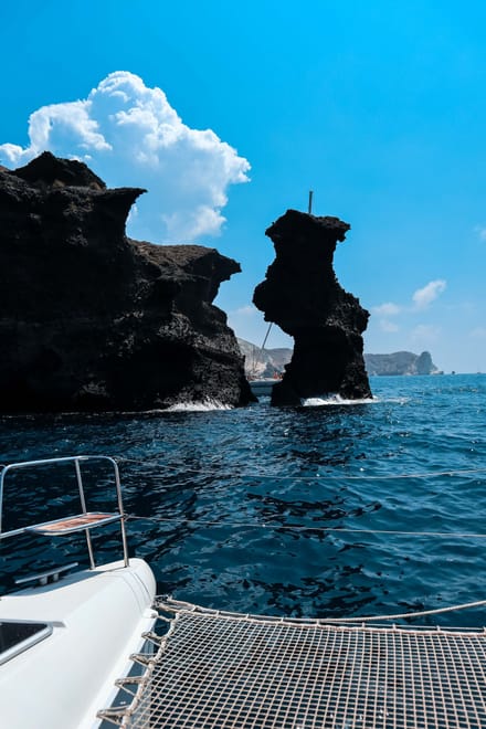 Santorini Catamaran Private Cruise - Beautiful Day Cruise with Lagoon 380 photo 3