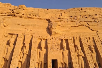 Private Abu Simbel Tour with Guide & Tickets and Aswan Souk Visit
