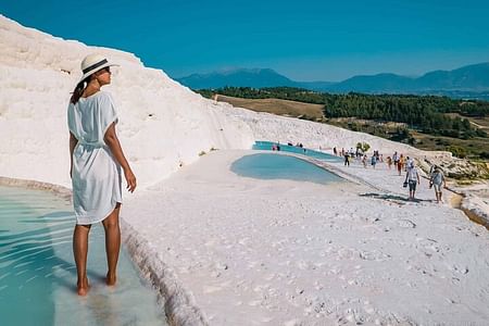 Private Tour to Pamukkale and Salda Lake: Explore Ancient Wonders and Pristine Waters