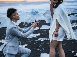 Glacier Proposal at Sunrise, photo 11