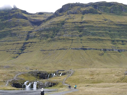 Iceland landscape during South iceland itinerary