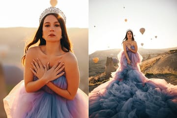 Cappadocia Photo Shoot Experience in Göreme with Flying Dress