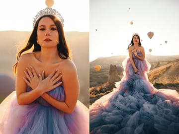Cappadocia Photo Shoot Experience in Göreme with Flying Dress