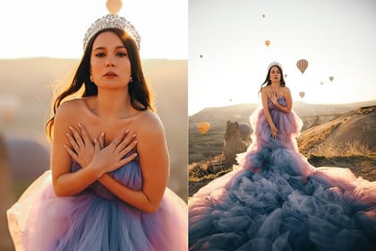 Cappadocia Photoshooting with Flying Dress