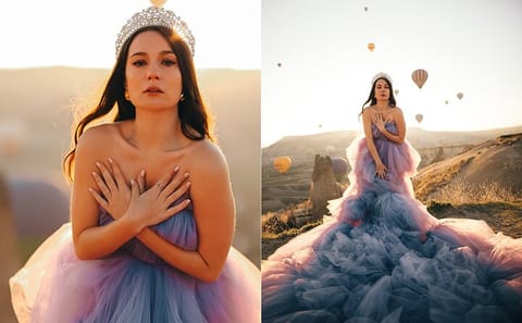 Cappadocia Photo Shoot Experience in Göreme with Flying Dress