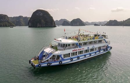Dragon King Cruise Halong 1 Day Trip from Hanoi by Expressway