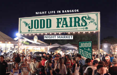 Culinary Walking Tour of Jodd Fairs Train Night Market in Bangkok