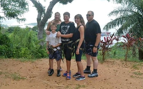 Zipline, Suspension Bridge, and Beach Day in Coxen Hole