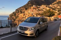 Our Minivan in Amalfi Coast!