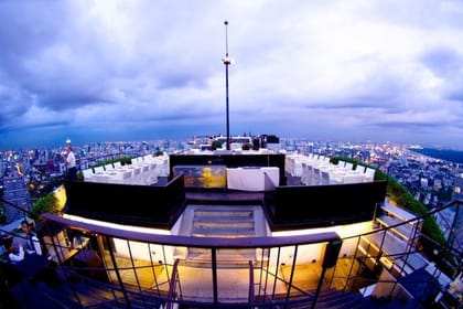 Vertigo Rooftop Fine Dining at Banyan Tree Bangkok