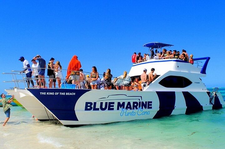 From Punta Cana: Party Boat Cruise Blue Marine