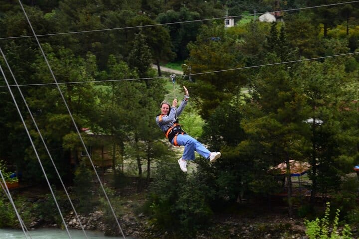 Tazı Canyon, Rafting and Zipline Experience from Side and Alanya
