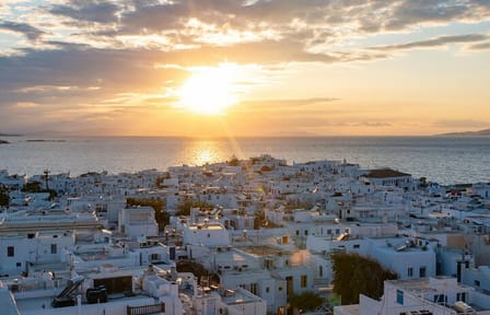 Sunset Walking Tour of Mykonos Town Highlights