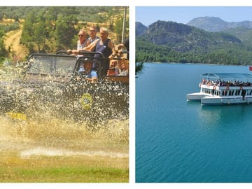 Jeep Safari and Boat Tour in Green Canyon from Side
