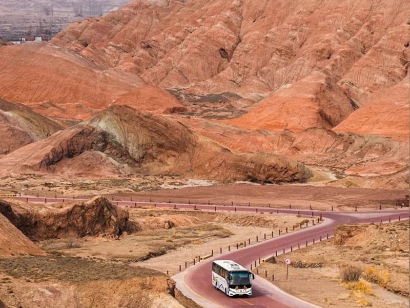 Day Tour to Zhangye Danxia Rainbow Mountains