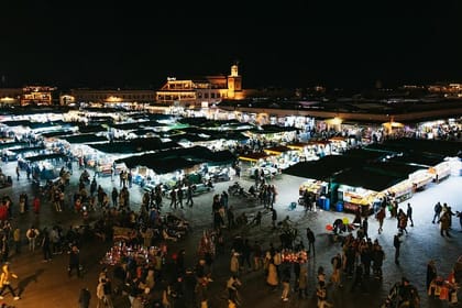 Marrakech by Night: Private Medina Tour with Local Guide