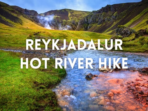 Private Reykjadalur Hot River Hike