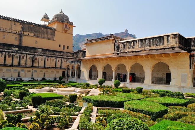Garden in Amer Fort