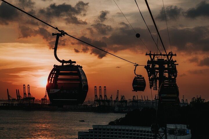 Singapore: Sentosa Cable Car Sky Pass Ticket