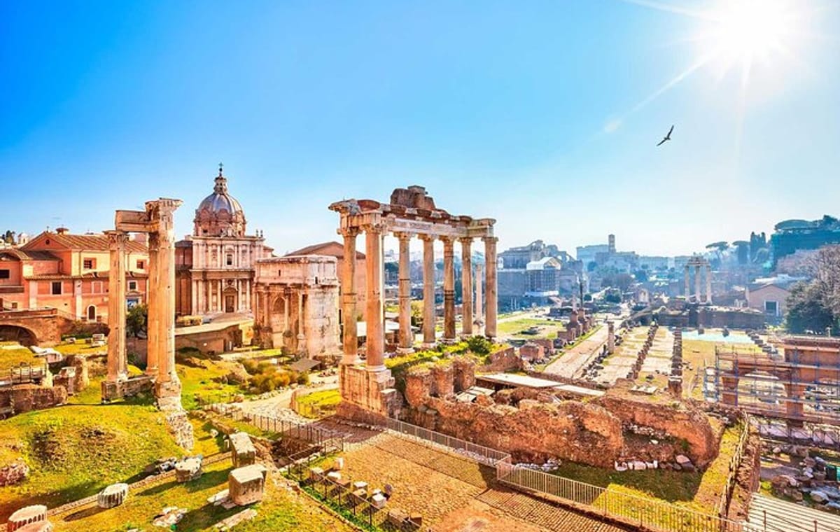 Walking Tour of the Colosseum, the Roman Forum and Palatine Hill
