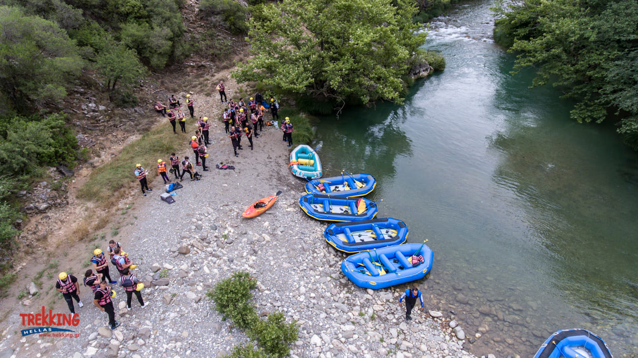 Rafting Lousios 4