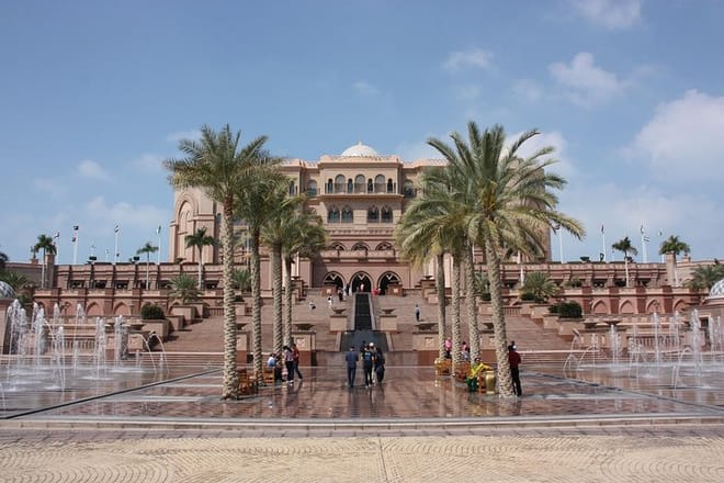 Visit the Emirates Palace Hotel