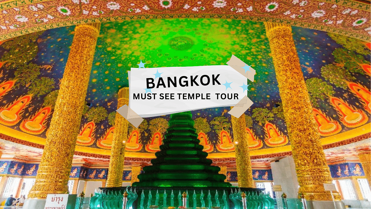 Bangkok Temple and Market Exploration: Culture, Architecture & Food