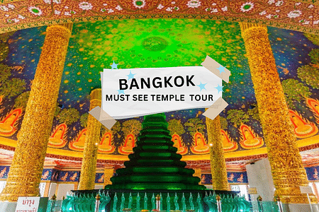 Bangkok Temple and Market Exploration: Culture, Architecture & Food