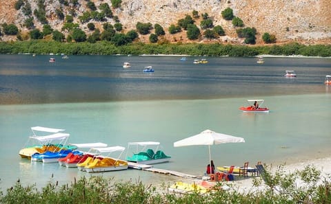 Pedal Boat Tour at Lake Kournas with Rethymno Transfer