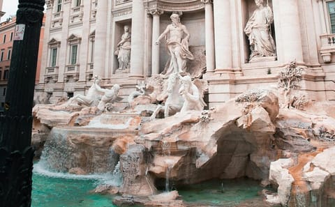 Photography Session at Rome's Trevi Fountain