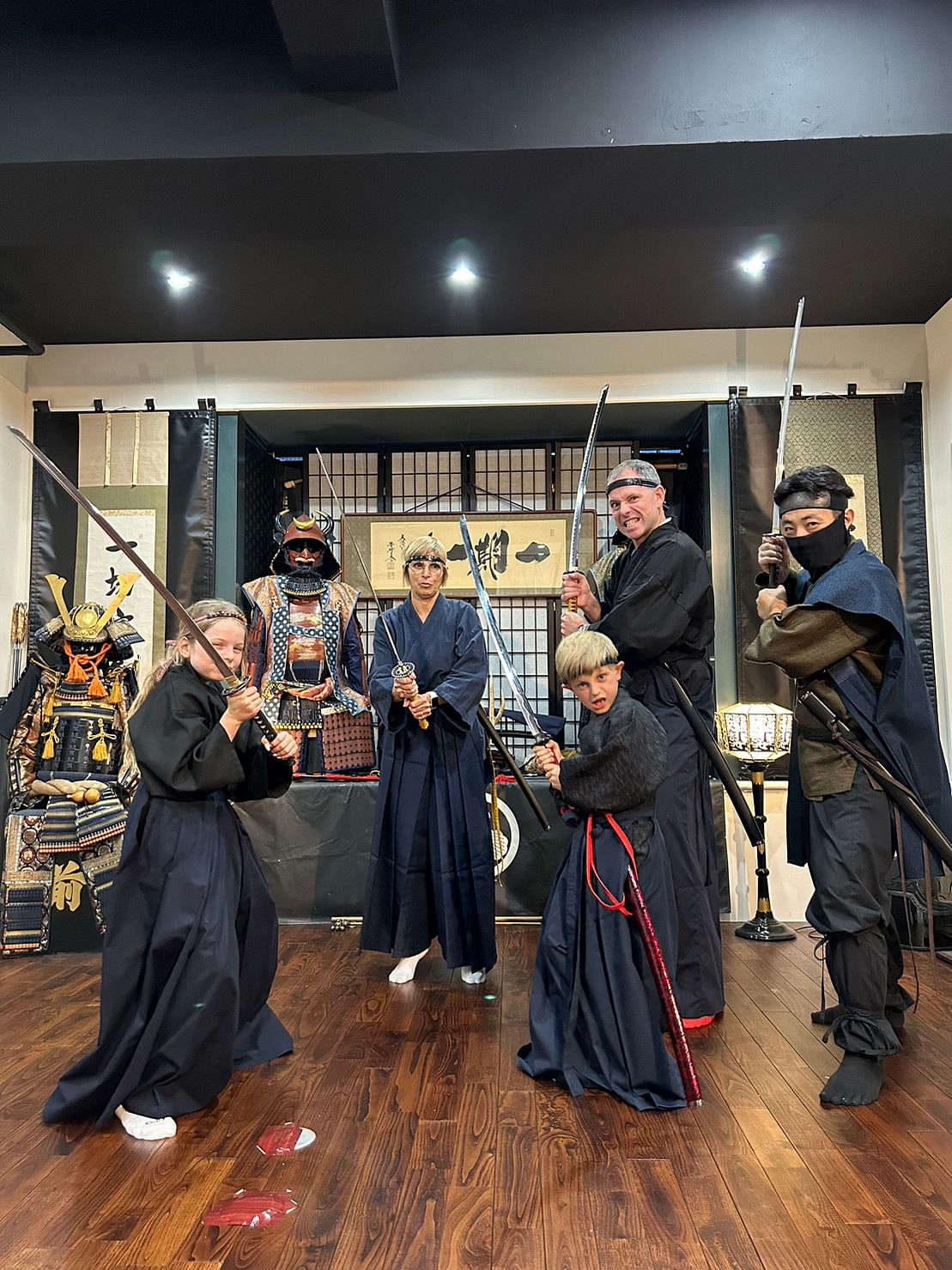 60-min Samurai  Hands-on Seminar for History Lovers + Photo time　