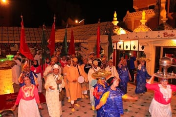 Culinary Experience and Entertainment at Fantasia Chez Ali, Marrakech