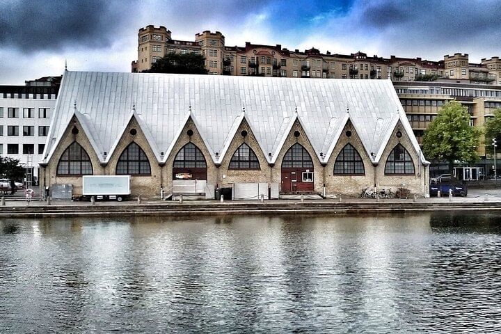 See the Fish Churcha unique indoor fish market designed in Neo-Gothic style with Emo Tours Sweden
