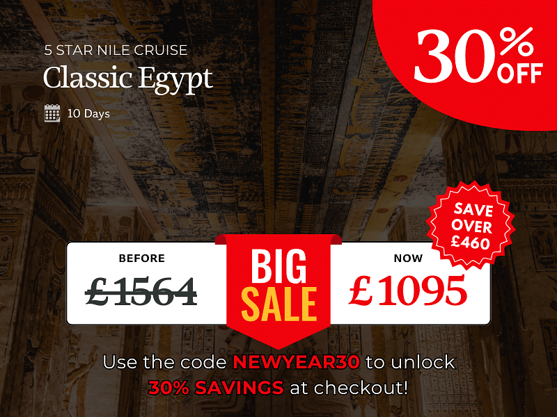 Classic Egypt Nile Cruise: Explore Ancient Wonders & Iconic Landmarks