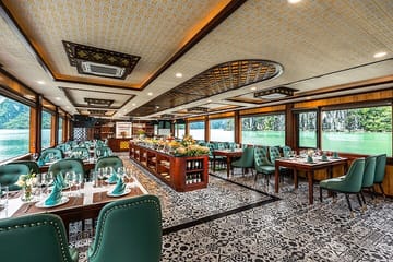 Luxury Day Cruise in Halong Bay with Buffet Lunch