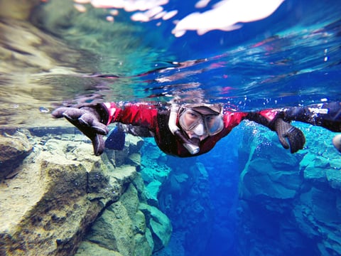 PRIVATE: Silfra Snorkeling - with underwater photos / From Reykjavik, photo 2