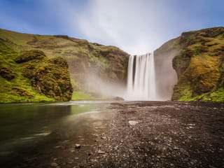 Skógafoss waterfall
