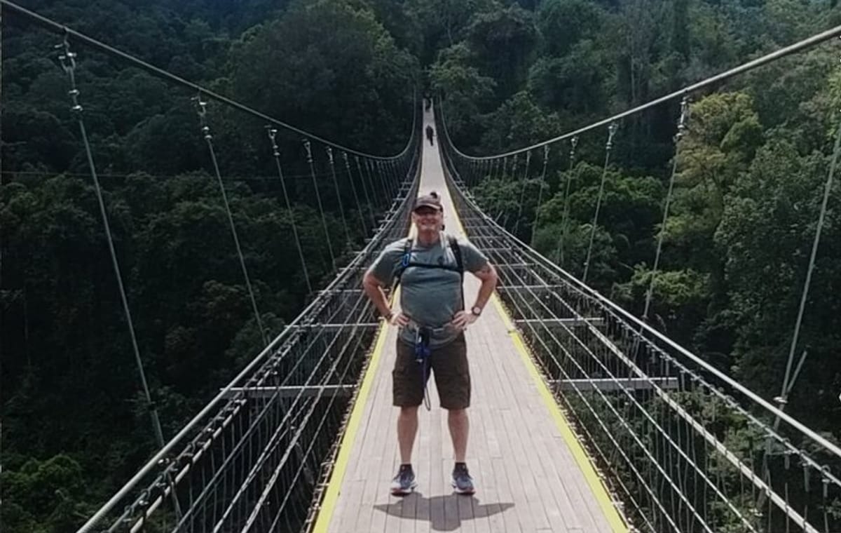 Full Day Outside Jakarta Adventure to Suspension Bridge