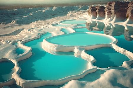 Pamukkale Day Tour: Explore Natural Wonders & Ancient Hierapolis from Antalya